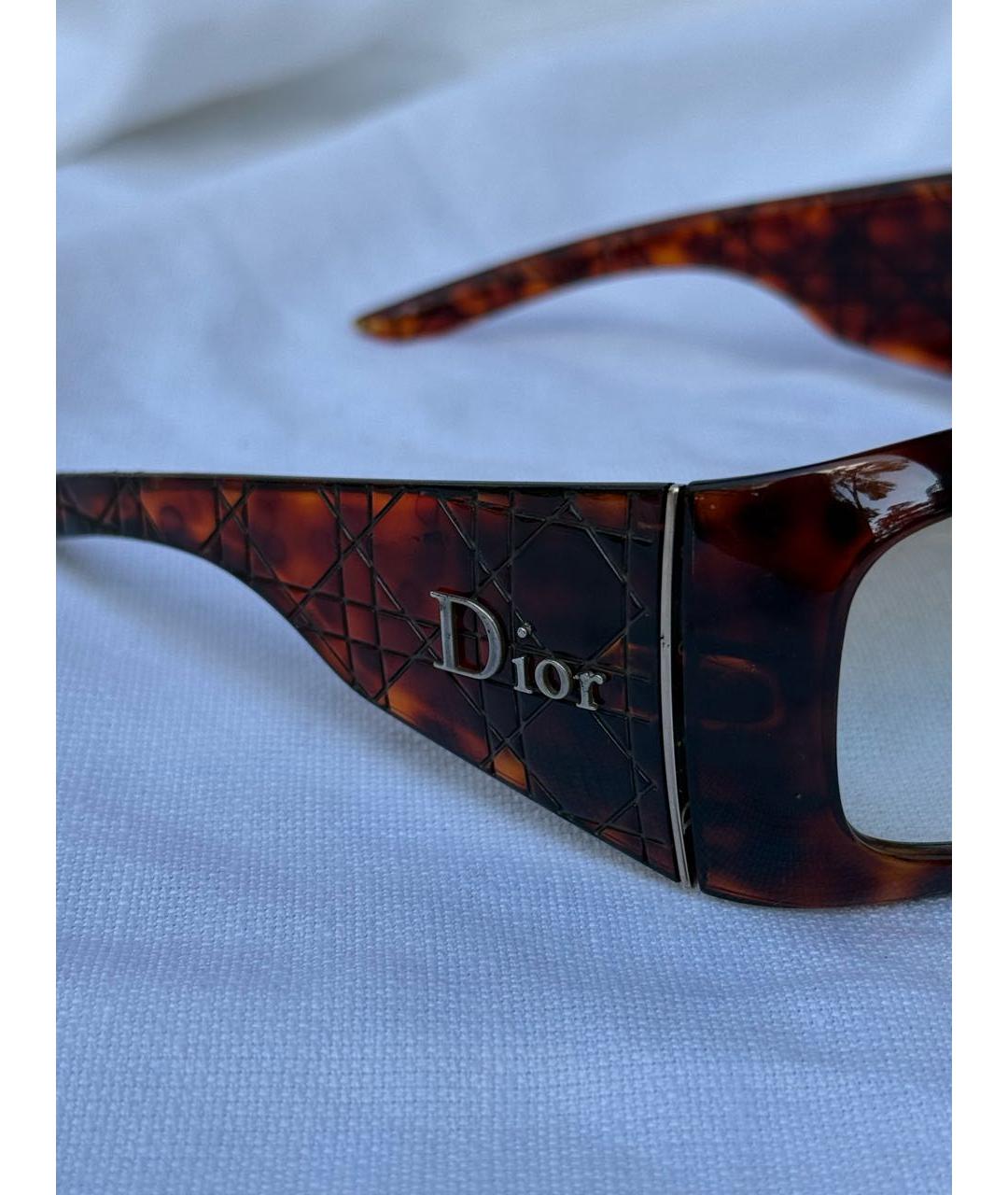 CHRISTIAN DIOR Мульти пластиковые солнцезащитные очки, фото 3