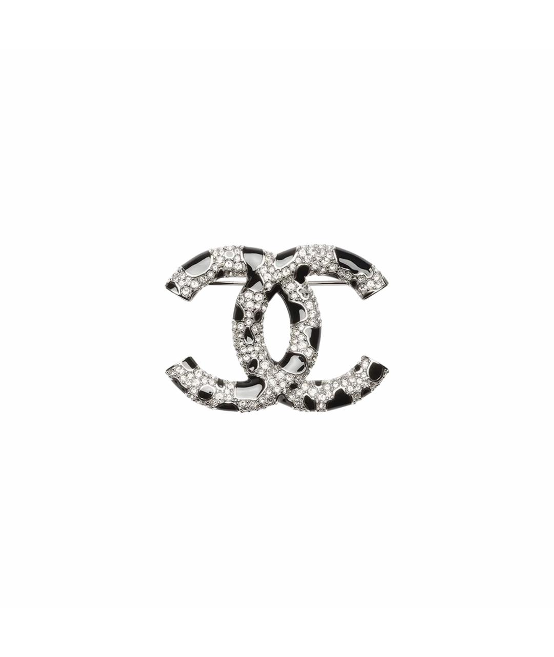 CHANEL Серебряная металлическая булавка / брошь, фото 1