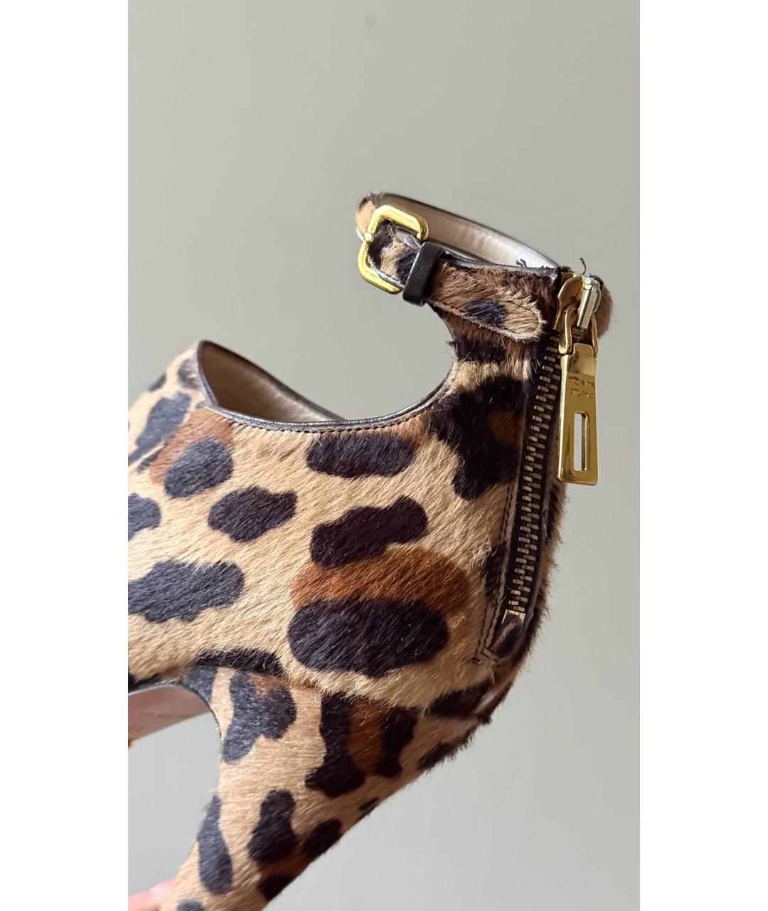 PRADA Коричневые ботинки, фото 7