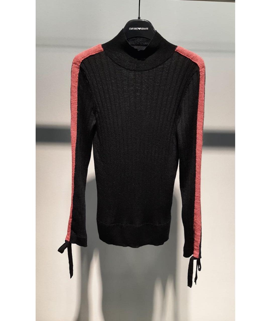 EMPORIO ARMANI Черный джемпер / свитер, фото 3