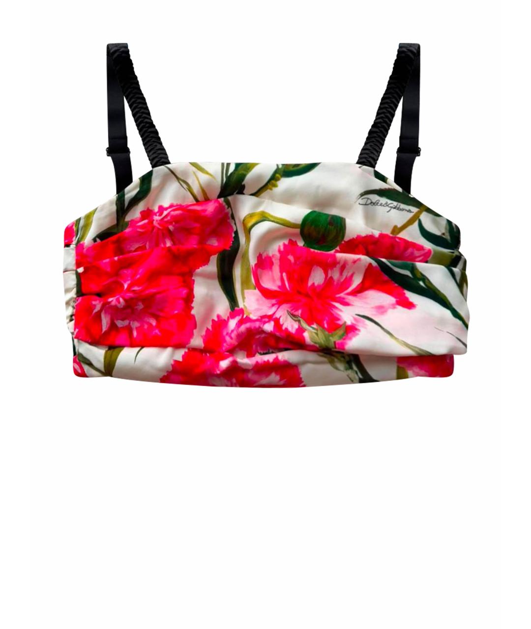 DOLCE&GABBANA Шелковая майка, фото 1