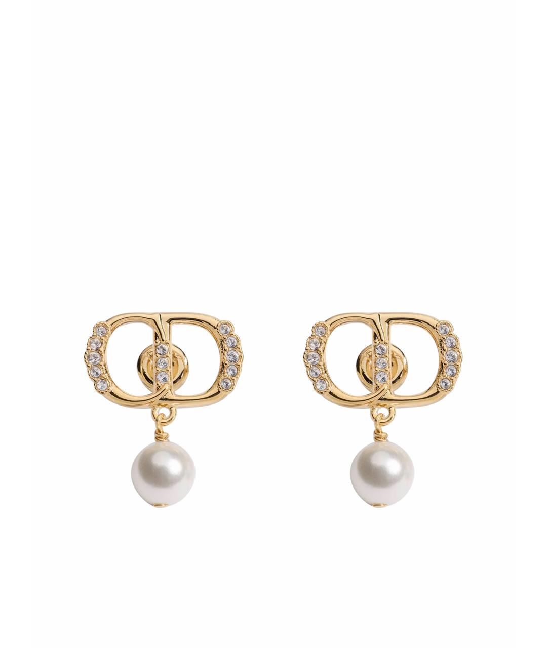 CHRISTIAN DIOR Золотые серьги, фото 1