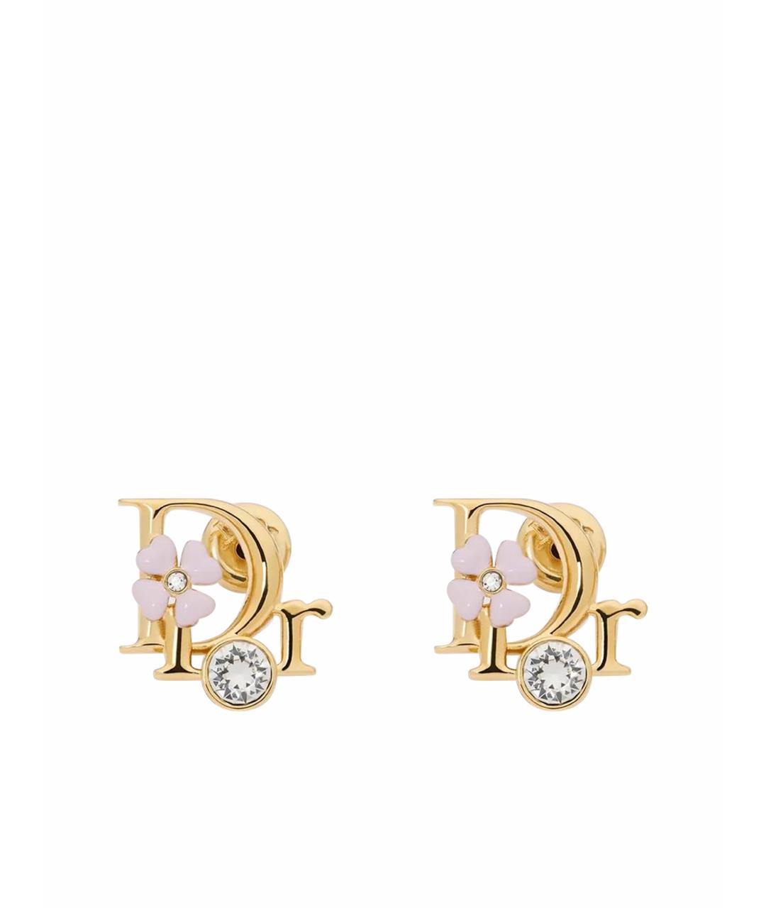 CHRISTIAN DIOR Золотые серьги, фото 1
