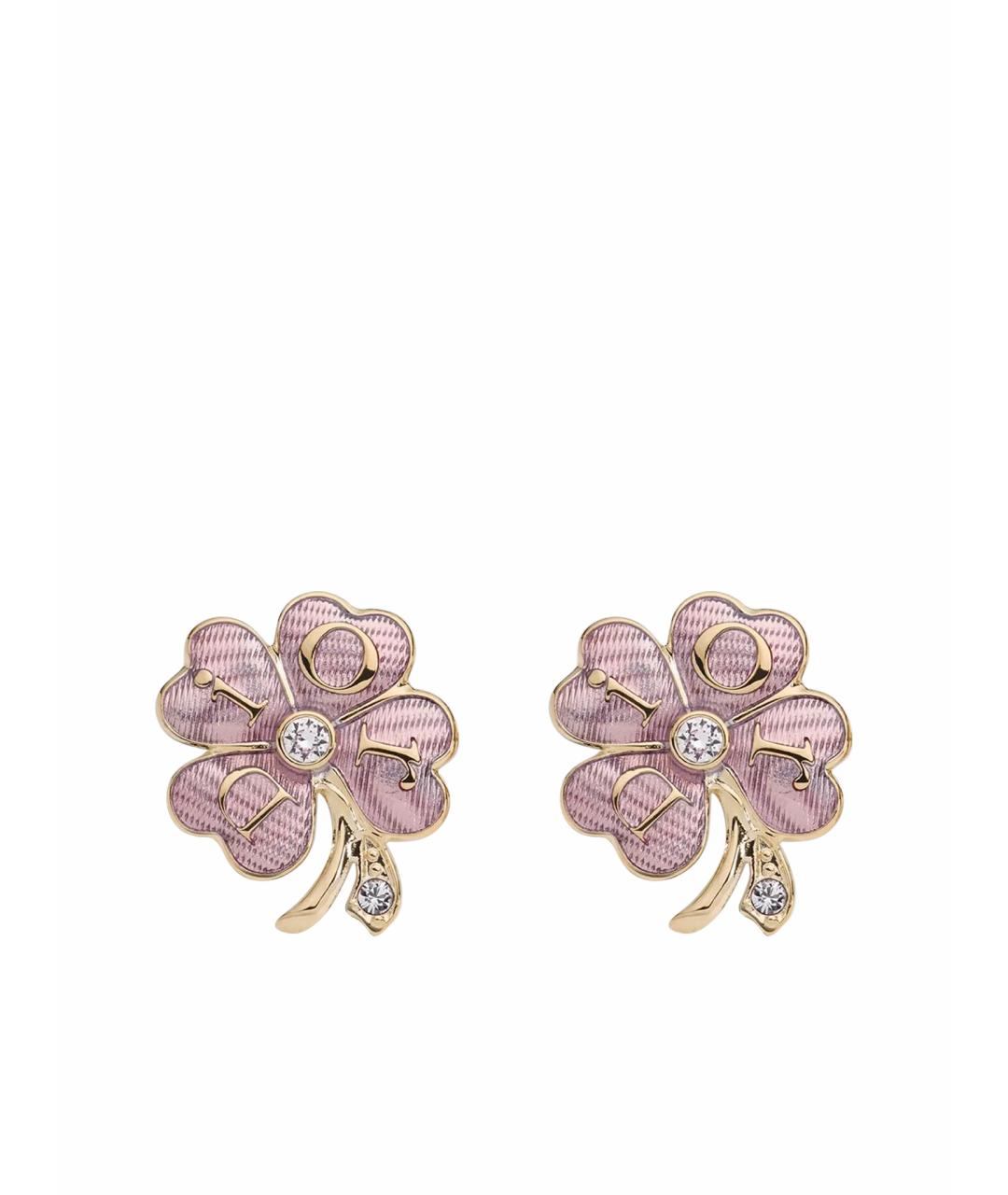 CHRISTIAN DIOR Розовые серьги, фото 1