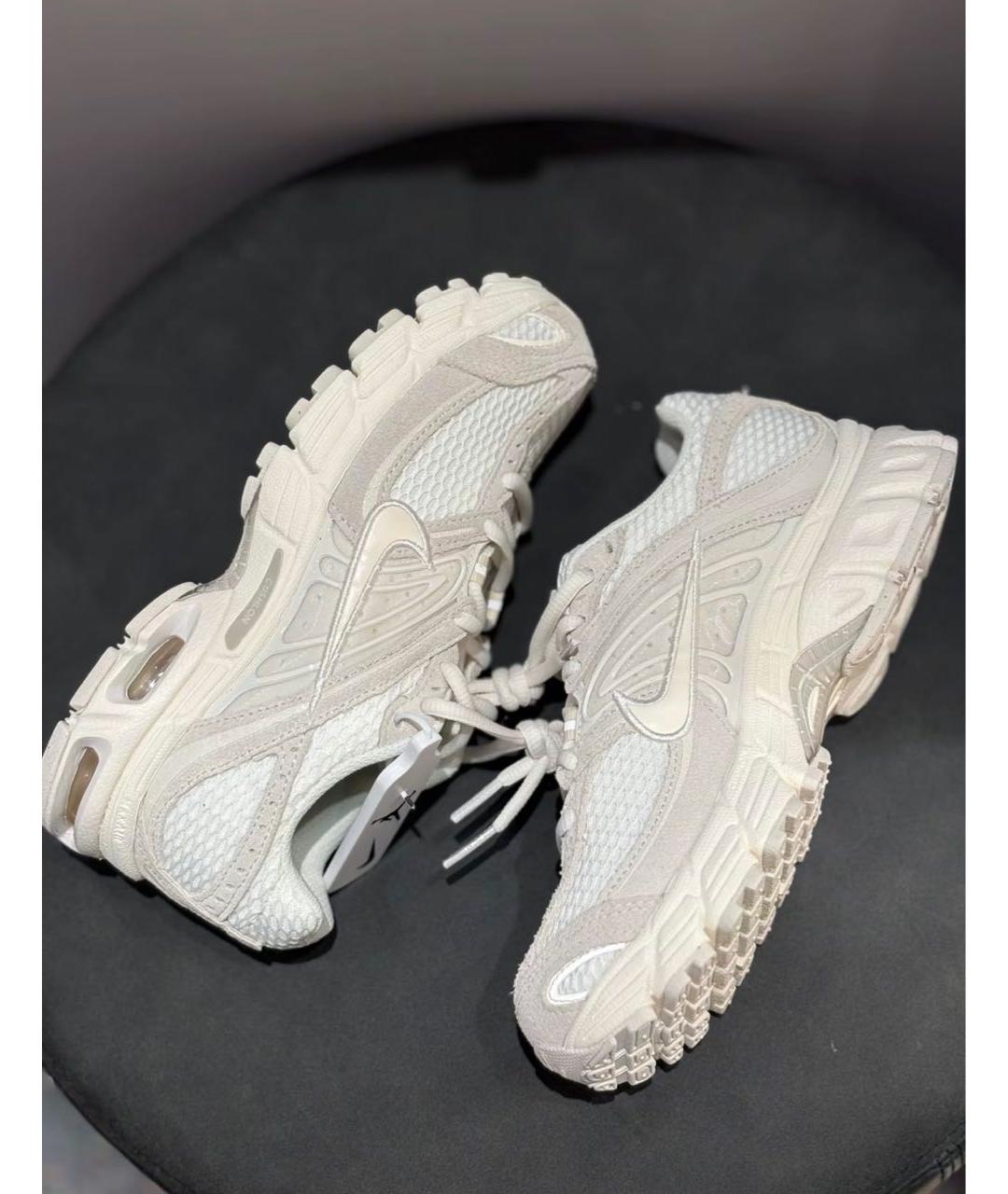 NIKE Бежевые текстильные кроссовки, фото 8