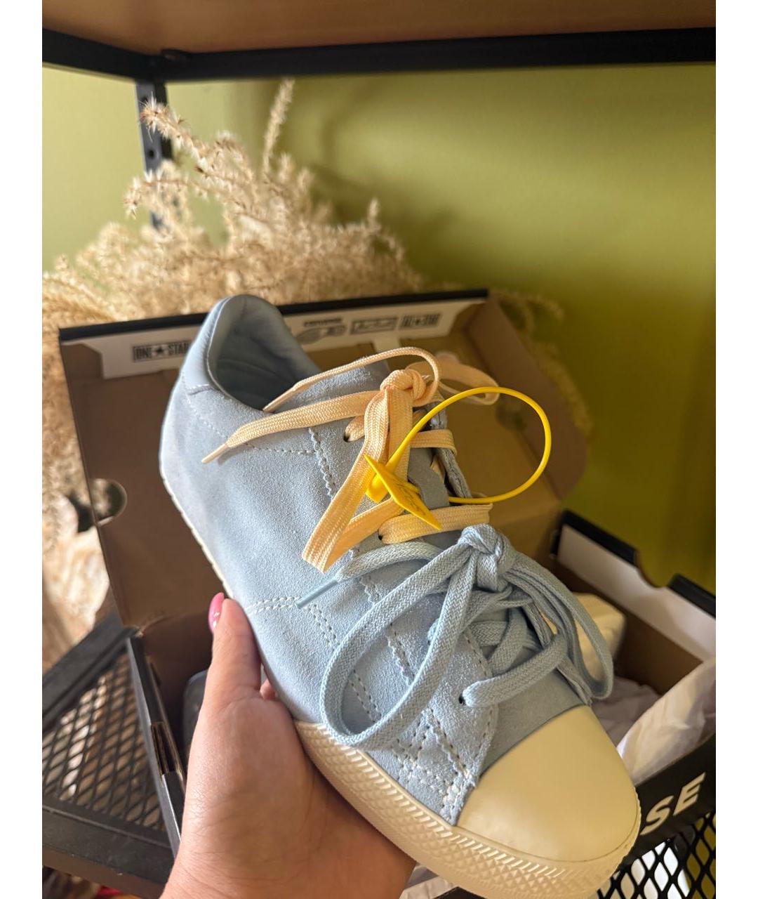 CONVERSE Черные замшевые кеды, фото 5