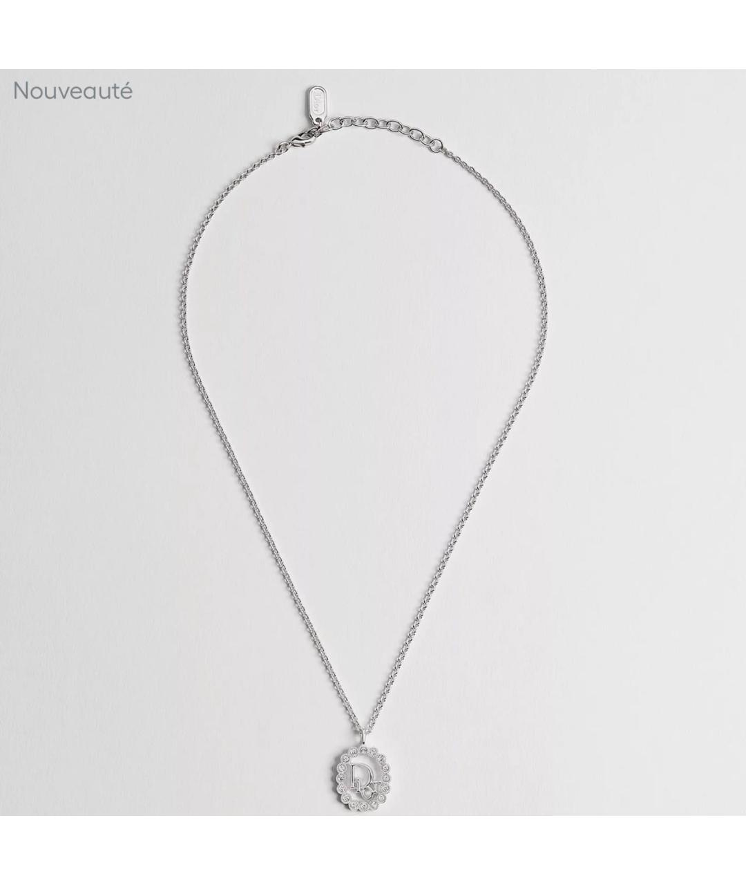 CHRISTIAN DIOR Серебряное колье, фото 4