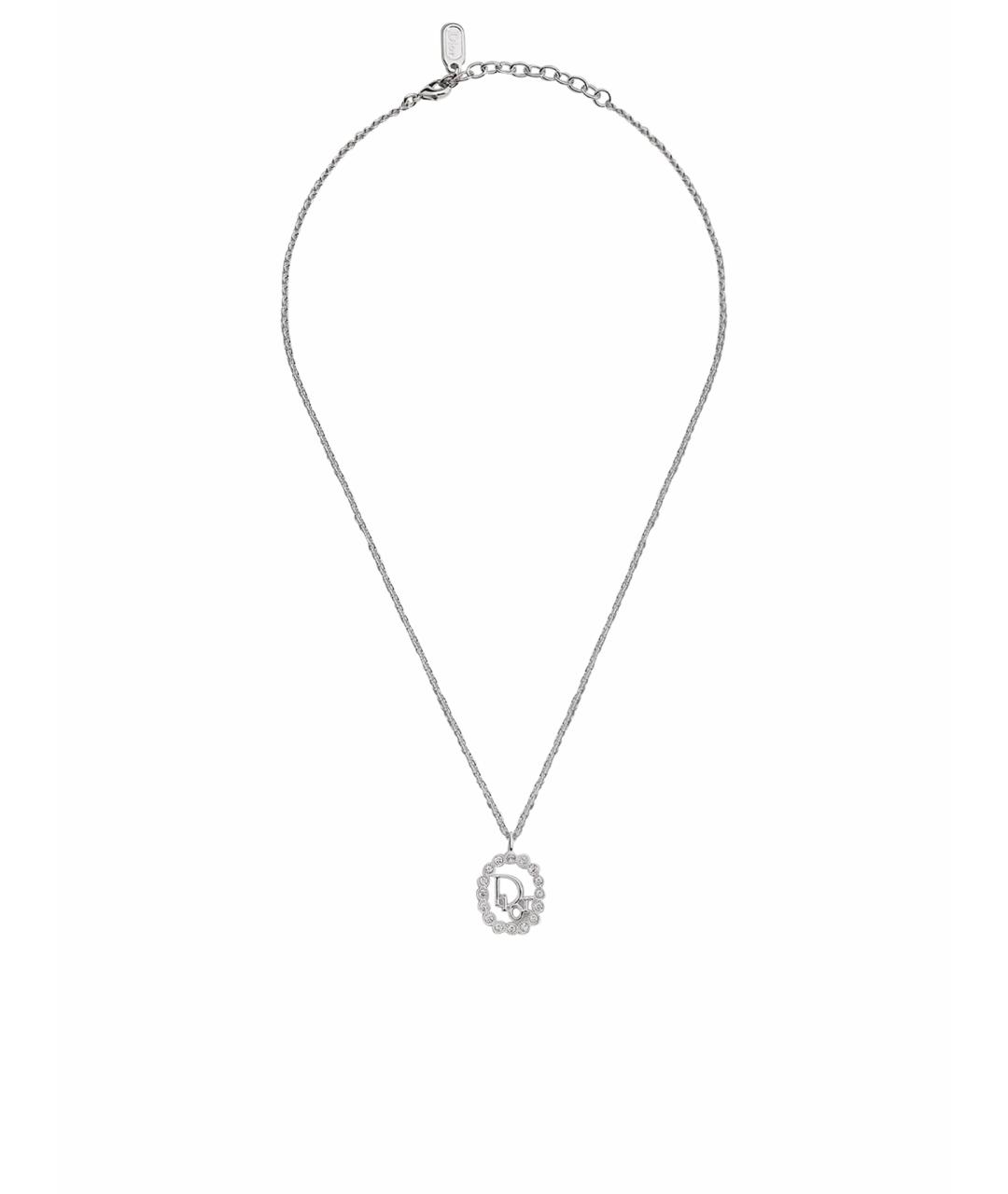 CHRISTIAN DIOR Серебряное колье, фото 1