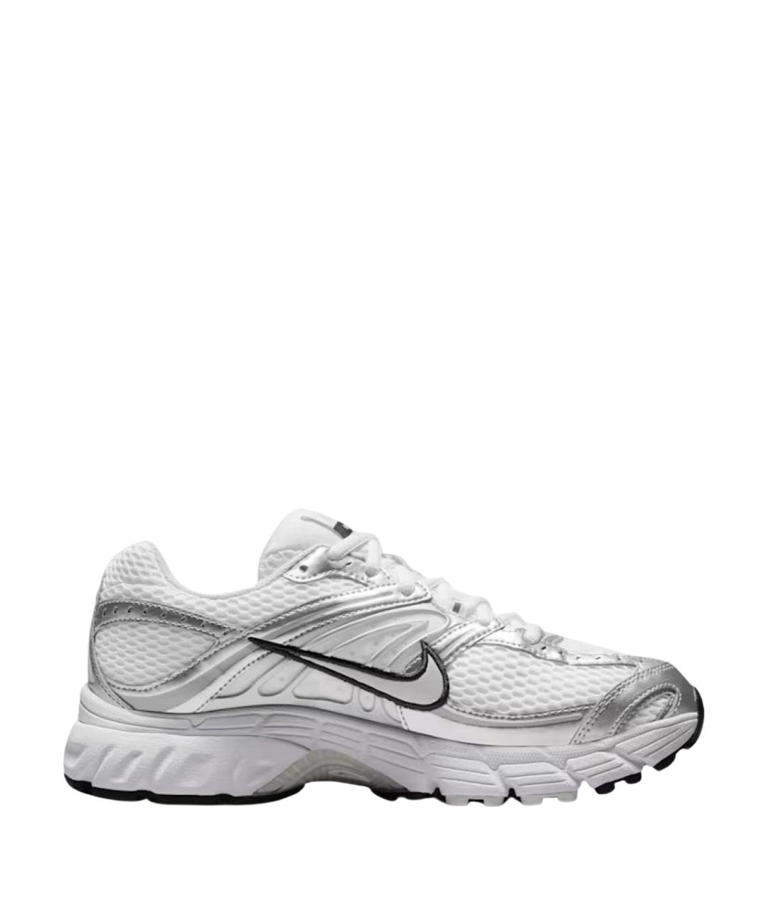 NIKE Серебряные текстильные кроссовки, фото 1