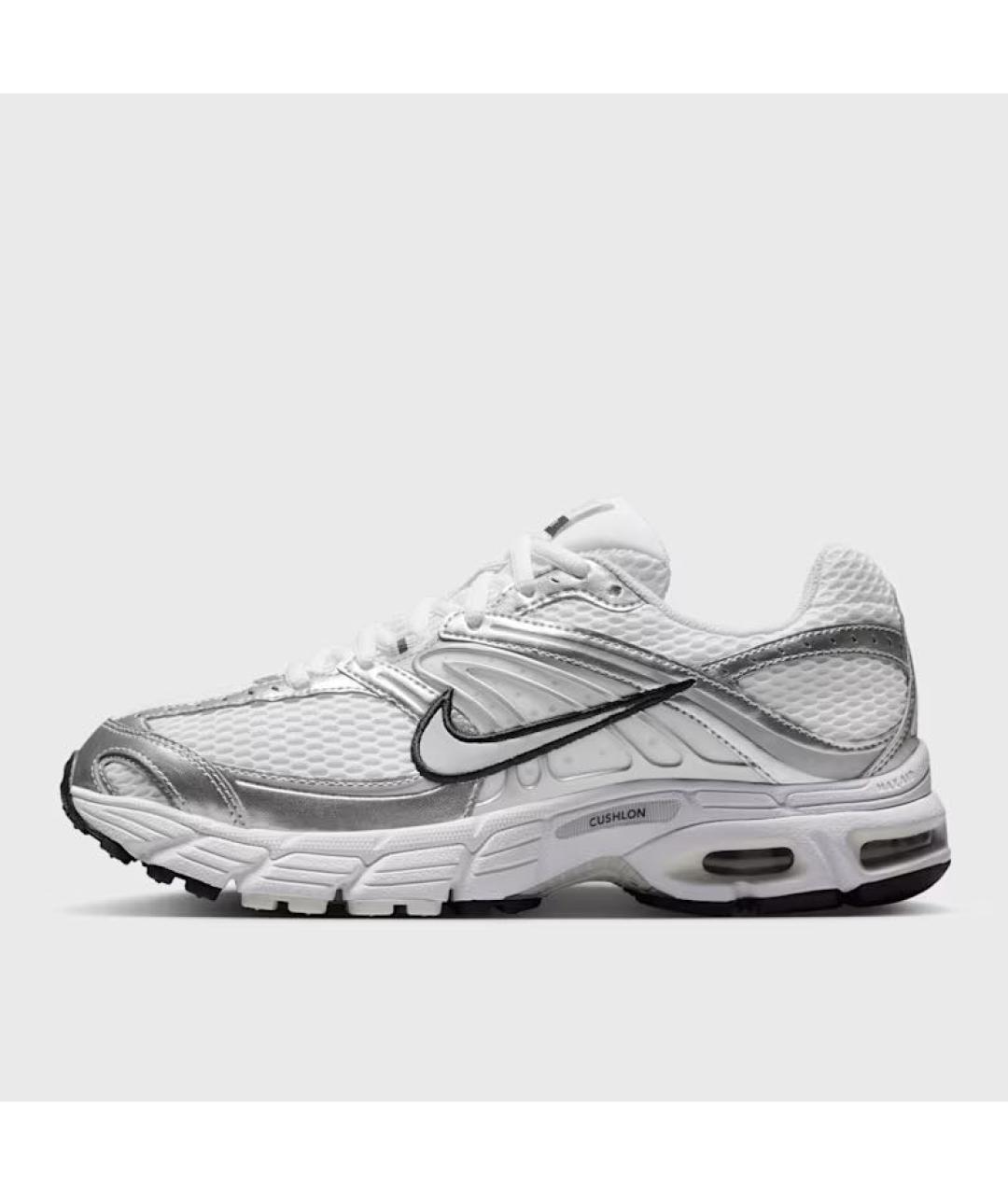 NIKE Серебряные текстильные кроссовки, фото 6