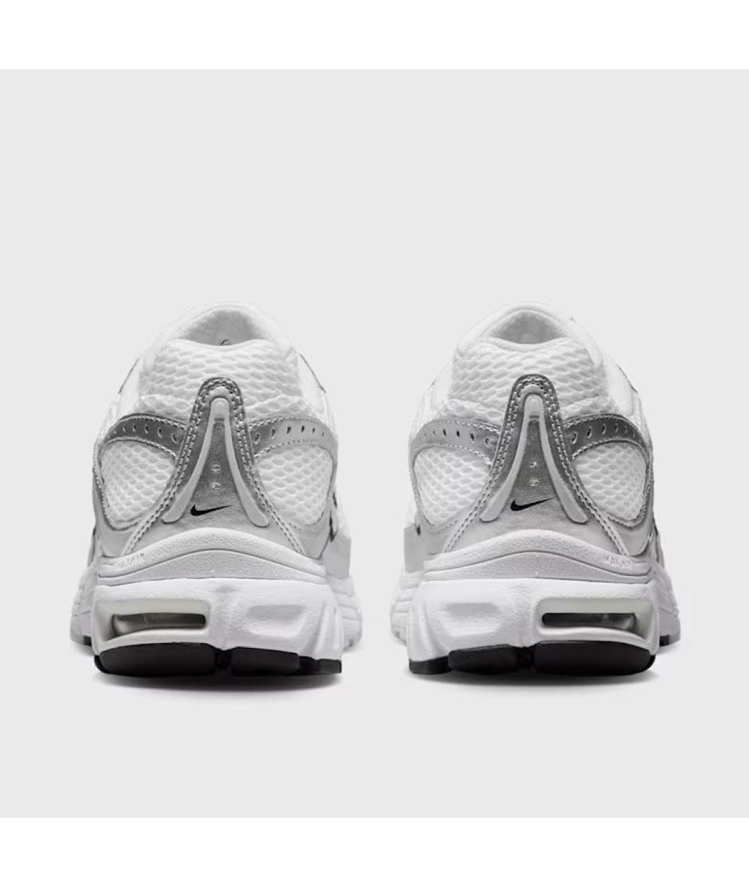 NIKE Серебряные текстильные кроссовки, фото 4