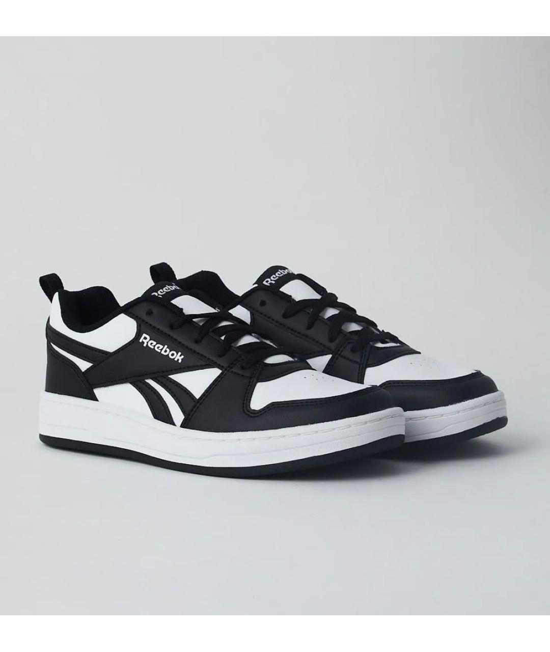 REEBOK Черные кожаные кеды, фото 9