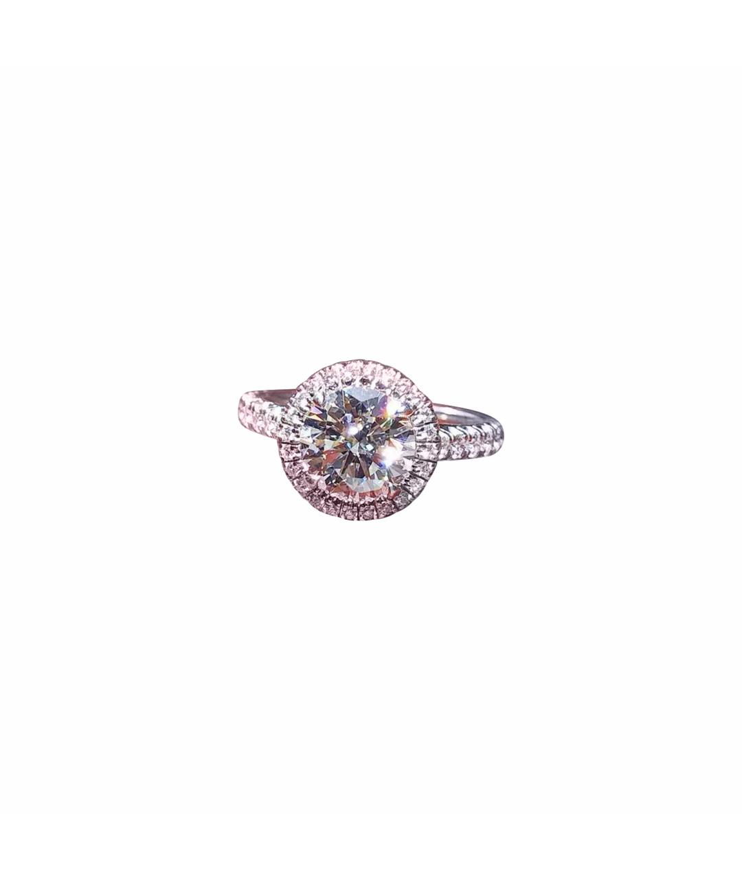 CARTIER Серебряное платиновое кольцо, фото 1