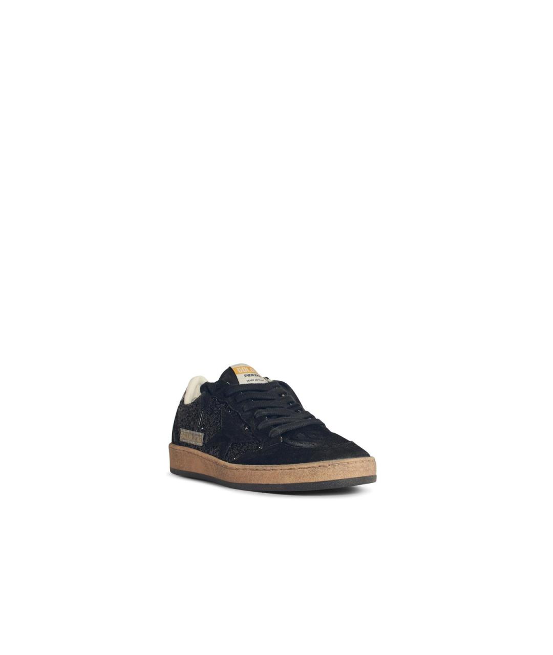 GOLDEN GOOSE Черные текстильные кеды, фото 2