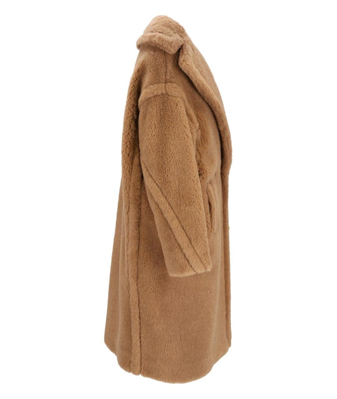 MAX MARA Бежевое шерстяное пальто, фото 3