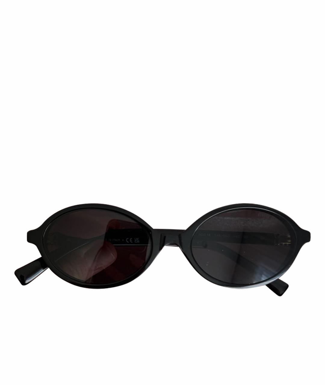 MIU MIU Черные солнцезащитные очки, фото 1