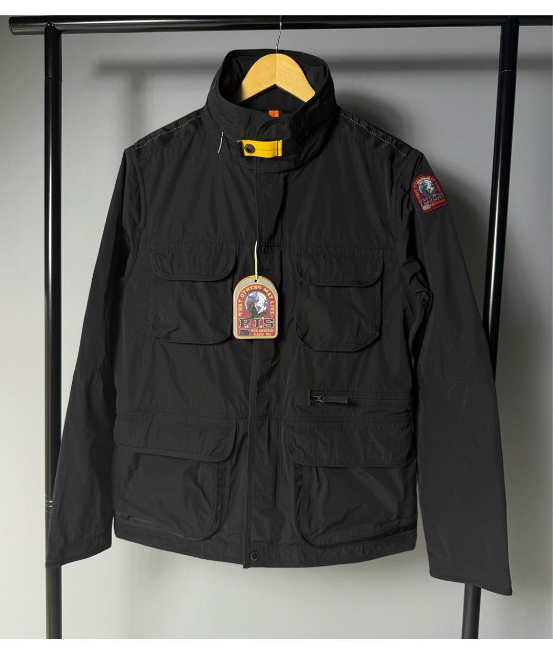 PARAJUMPERS Черная нейлоновая куртка, фото 8