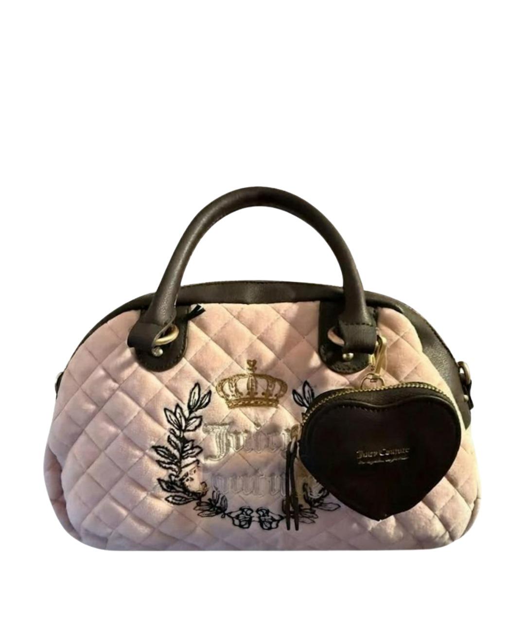 JUICY COUTURE Розовая сумка с короткими ручками, фото 1