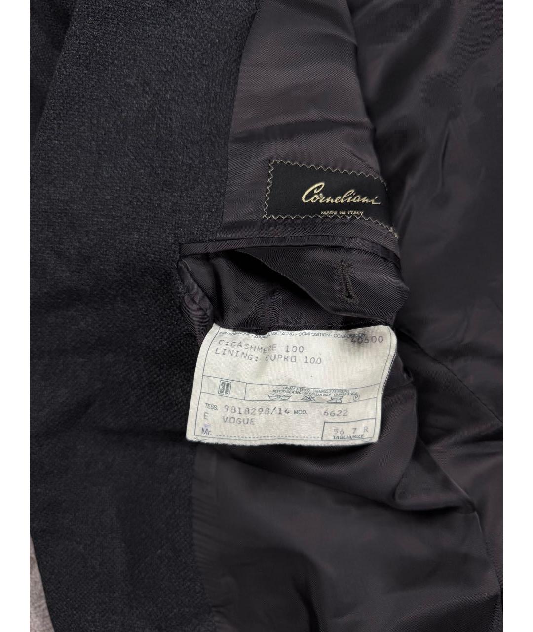 CORNELIANI Антрацитовый кашемировый пиджак, фото 5