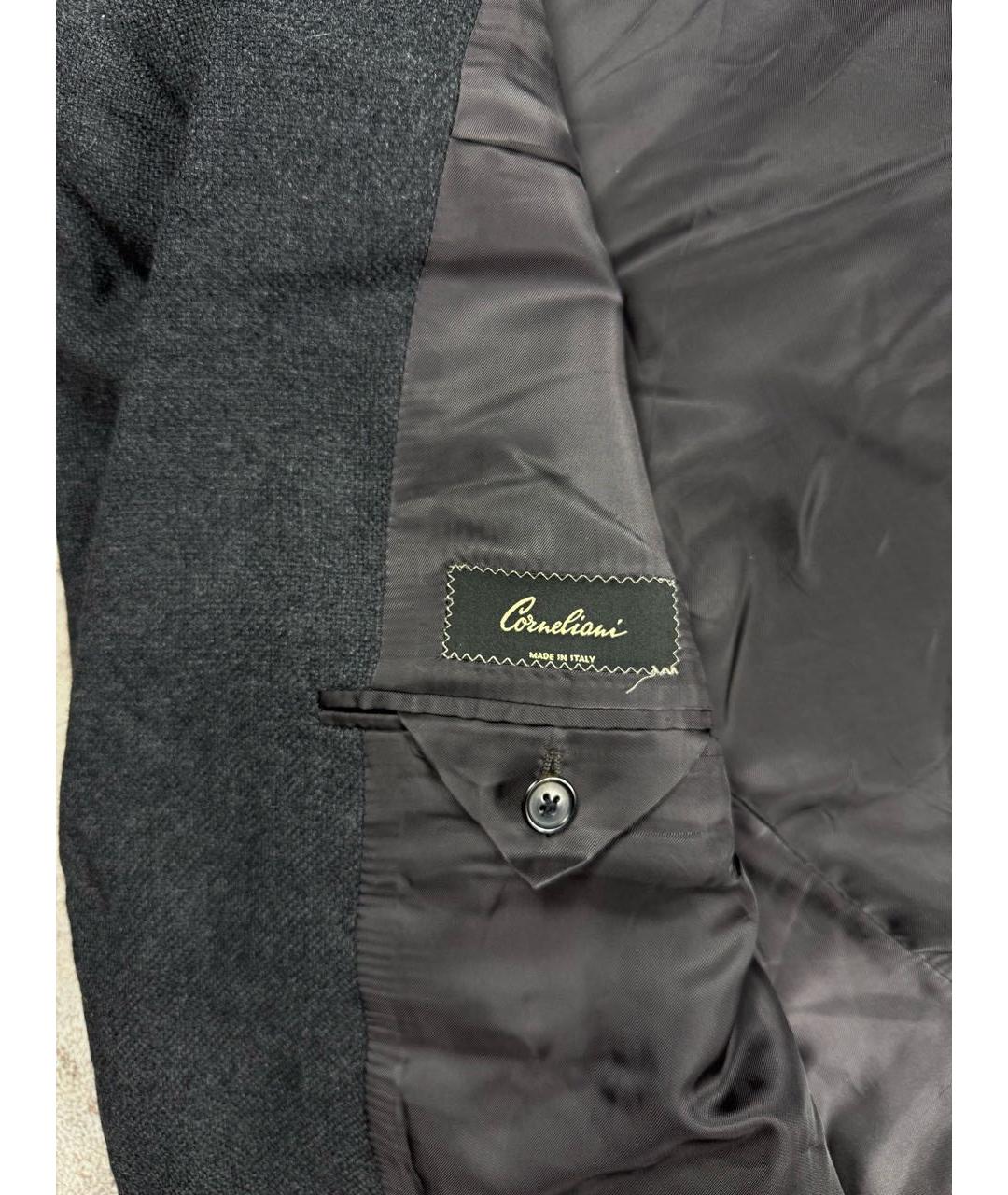 CORNELIANI Антрацитовый кашемировый пиджак, фото 3