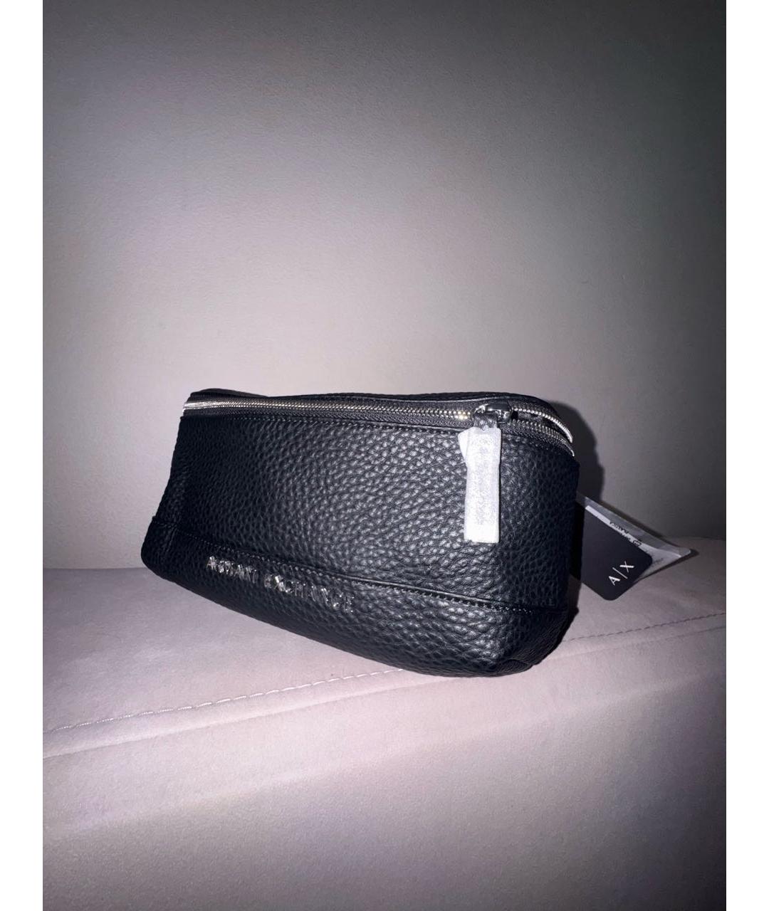 ARMANI EXCHANGE Черная поясная сумка, фото 2