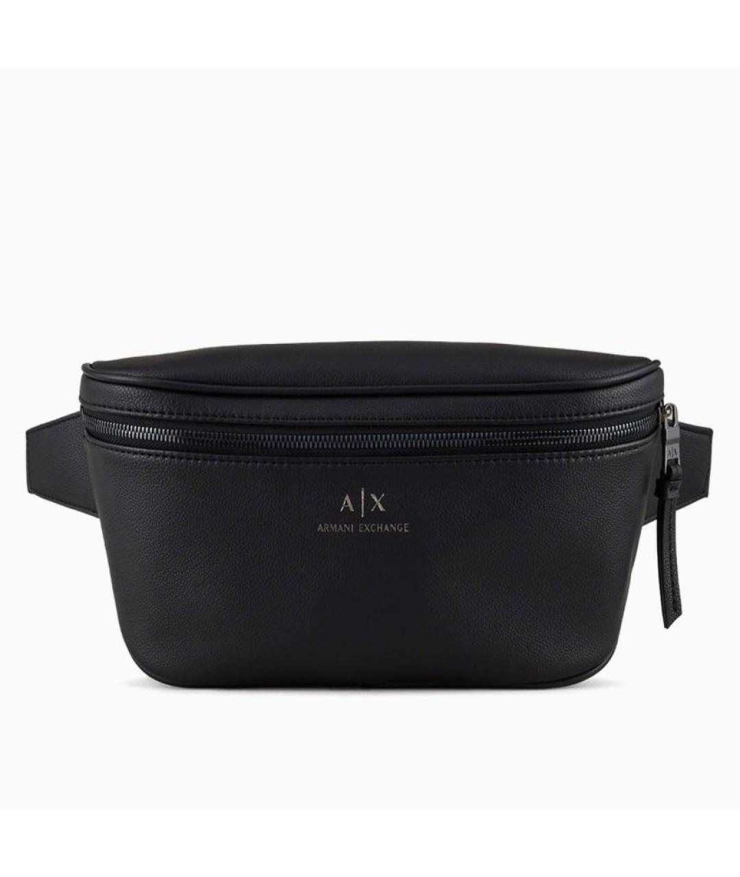 ARMANI EXCHANGE Черная поясная сумка, фото 1