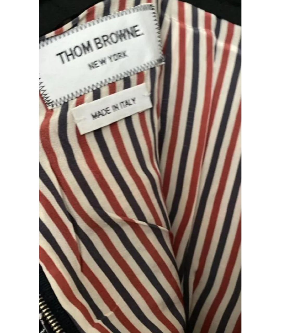 THOM BROWNE Красная нейлоновая юбка миди, фото 3