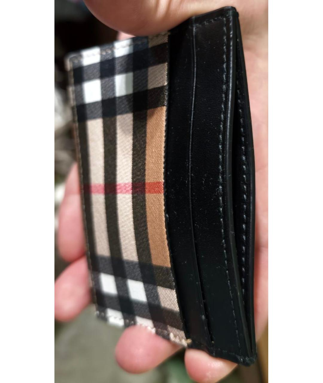 BURBERRY Мульти кожаный кардхолдер, фото 2