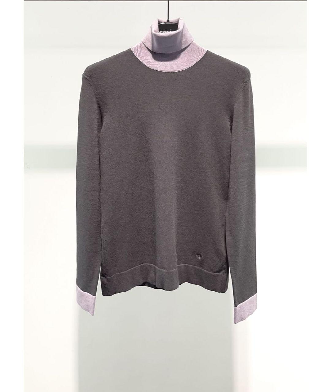 EMPORIO ARMANI Серая водолазка, фото 3