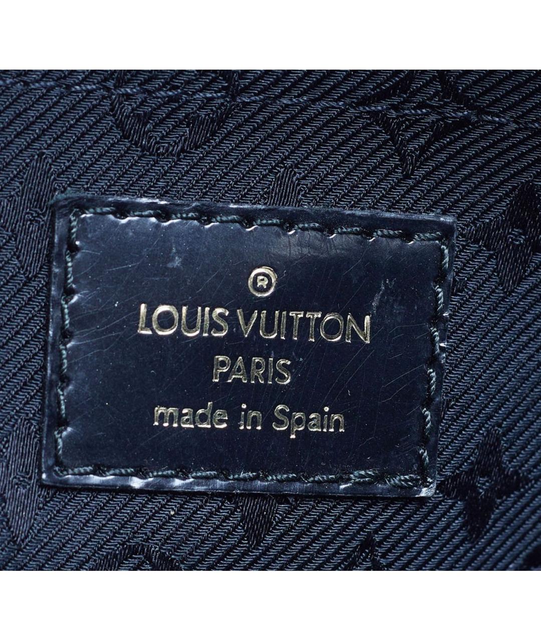 LOUIS VUITTON Коричневая замшевая сумка с короткими ручками, фото 8