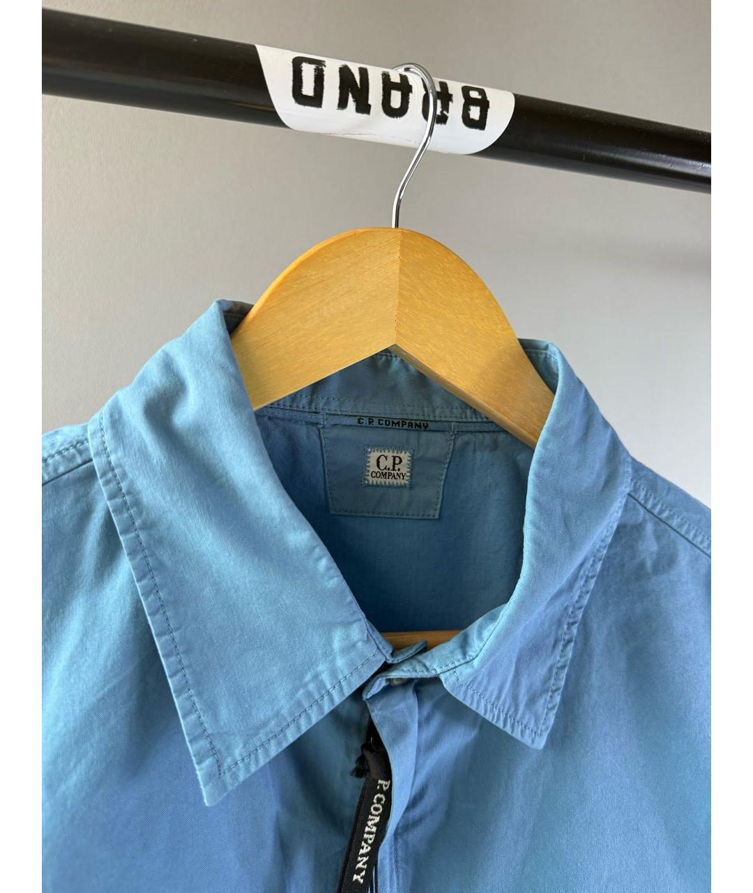 CP COMPANY Синяя хлопковая куртка, фото 3