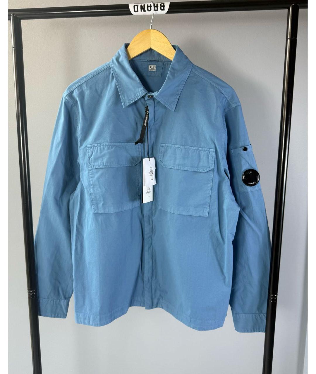 CP COMPANY Синяя хлопковая куртка, фото 6