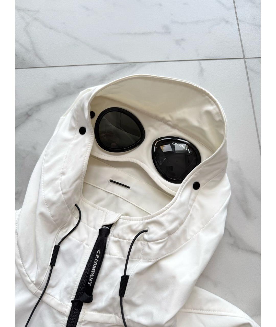 CP COMPANY Белая полиэстеровая куртка, фото 4