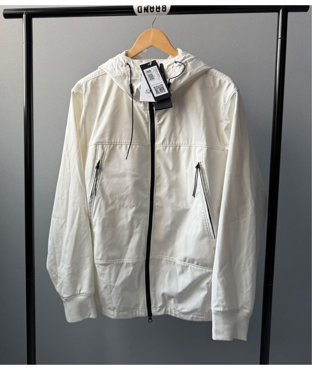 CP COMPANY Белая полиэстеровая куртка, фото 9