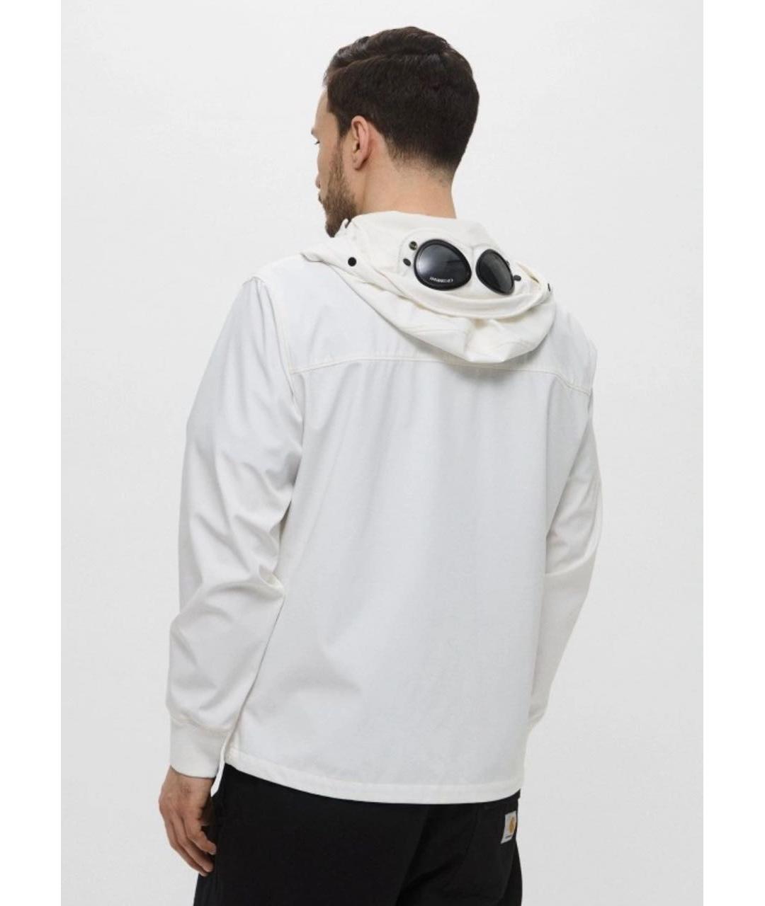 CP COMPANY Белая полиэстеровая куртка, фото 2