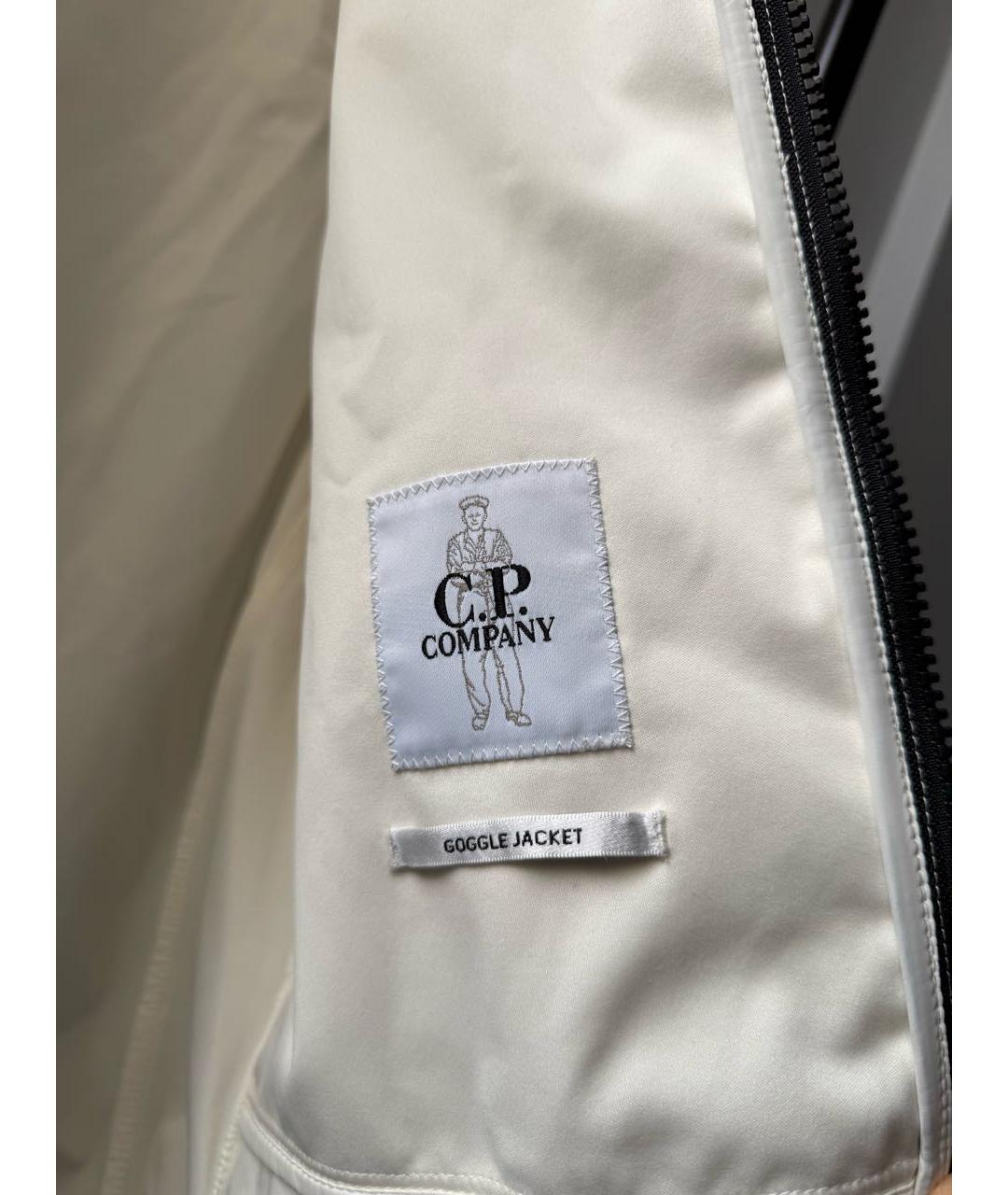 CP COMPANY Белая полиэстеровая куртка, фото 8