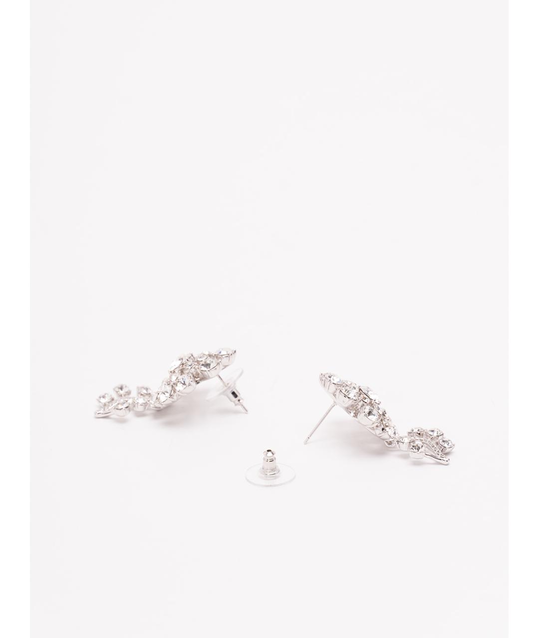 SELF-PORTRAIT Серебряные металлические серьги, фото 2
