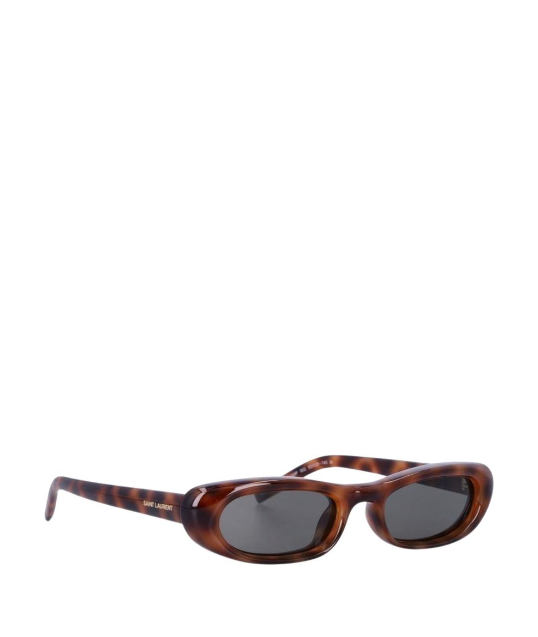 SAINT LAURENT Мульти пластиковые солнцезащитные очки, фото 1