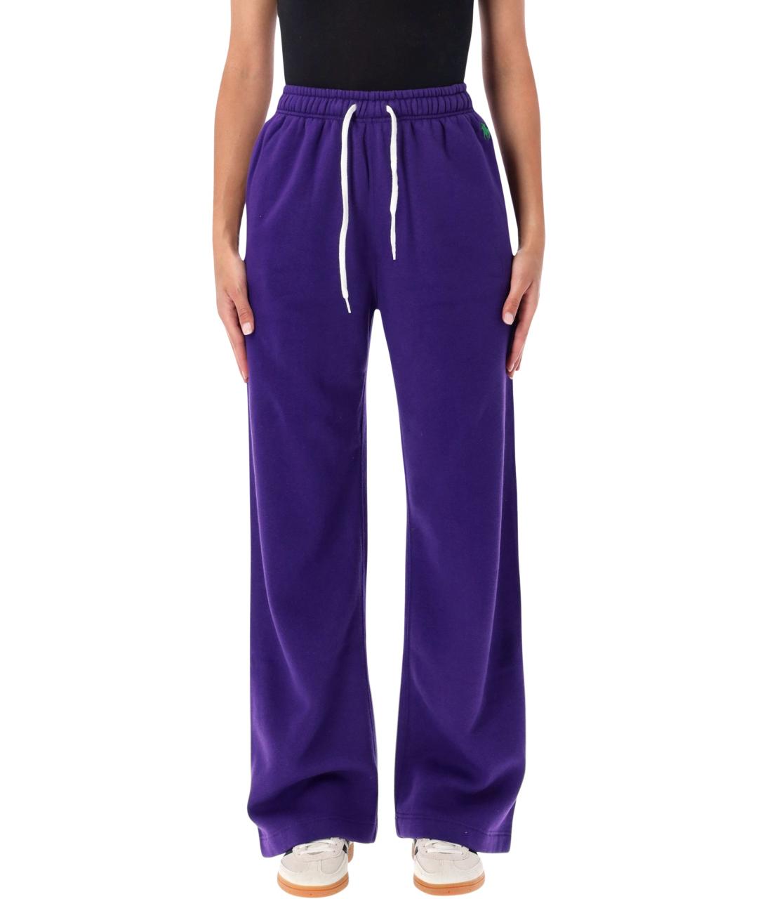 POLO RALPH LAUREN Фиолетовые хлопковые спортивные брюки и шорты, фото 1