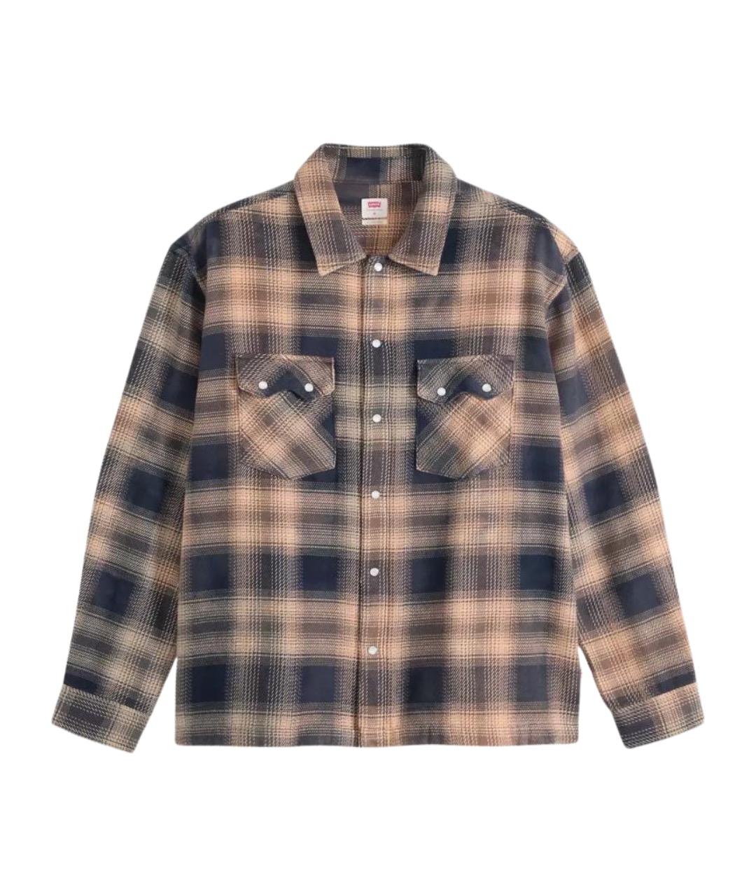 LEVI'S Мульти хлопковая кэжуал рубашка, фото 1
