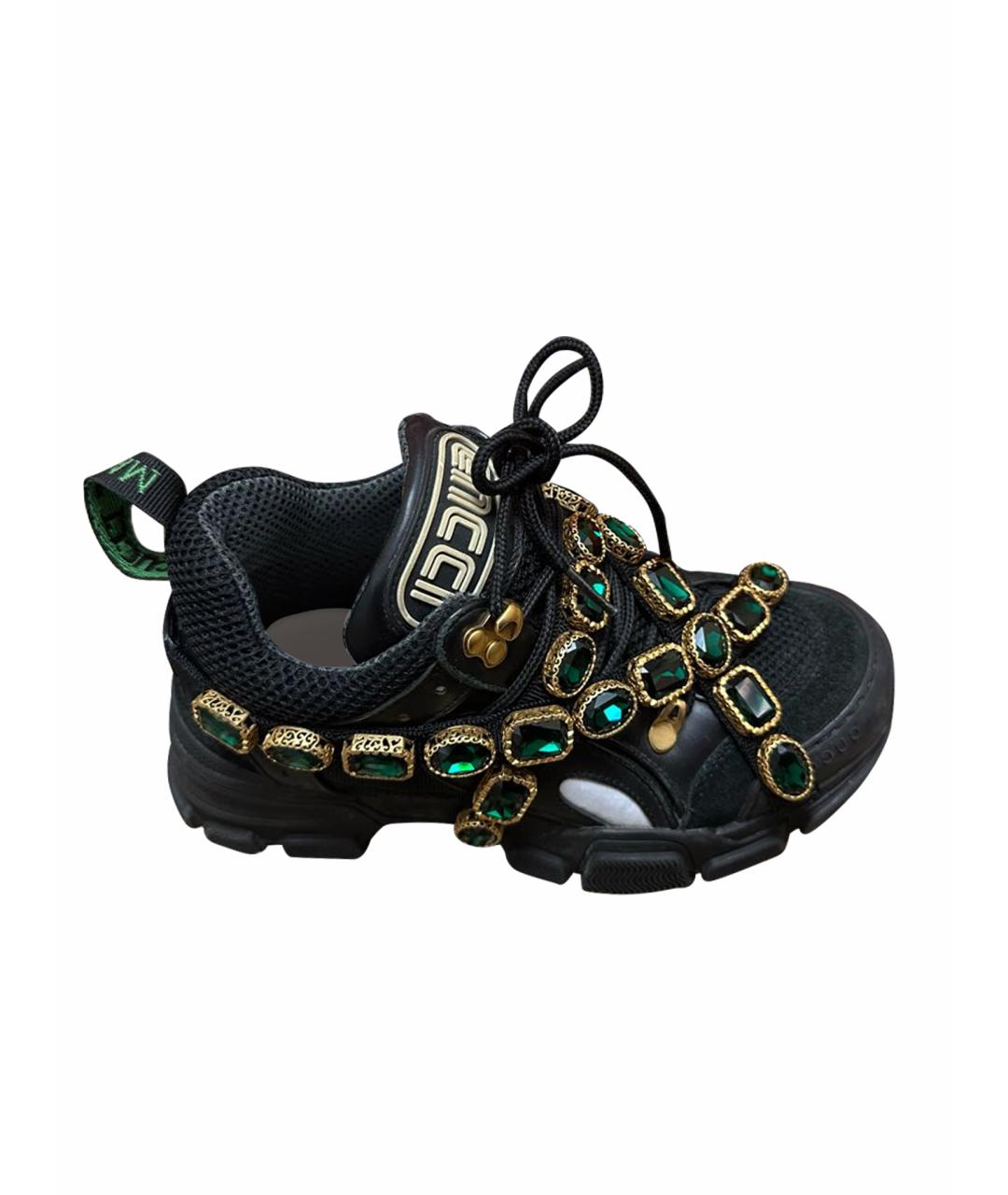 GUCCI Черные кроссовки, фото 1