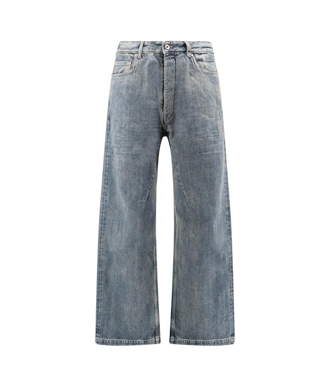 RICK OWENS DRKSHDW Мульти хлопковые прямые джинсы, фото 1