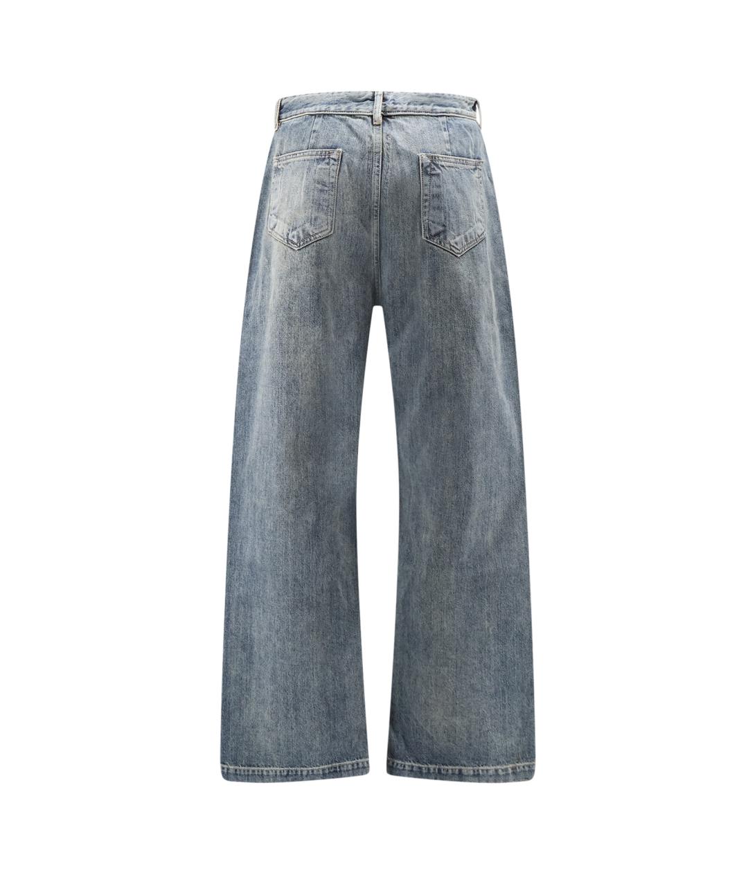 RICK OWENS DRKSHDW Мульти хлопковые прямые джинсы, фото 2