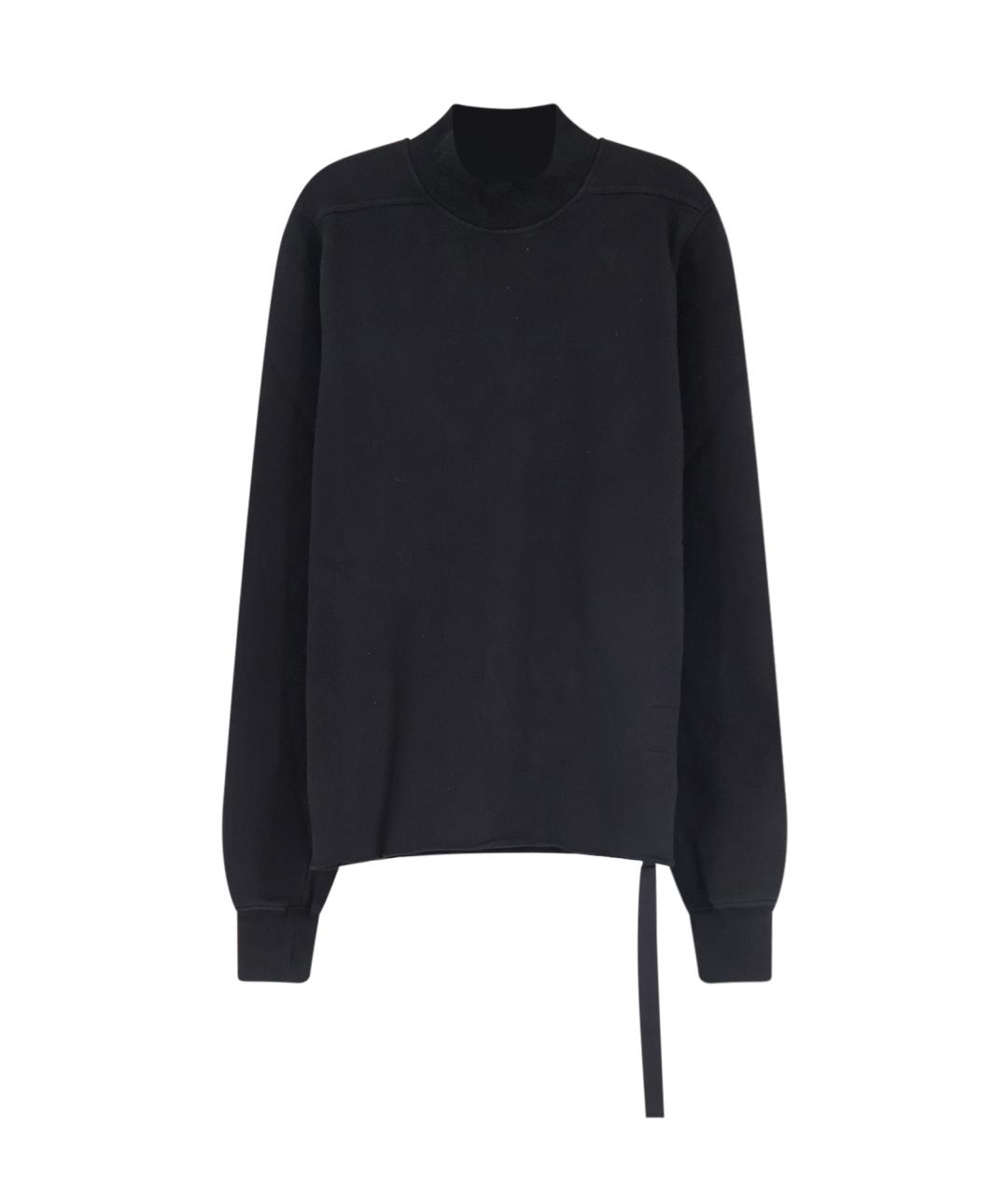 RICK OWENS DRKSHDW Черный хлопковый джемпер / свитер, фото 1