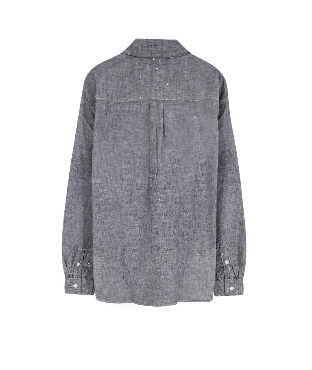 CARHARTT WIP Серая хлопковая кэжуал рубашка, фото 2