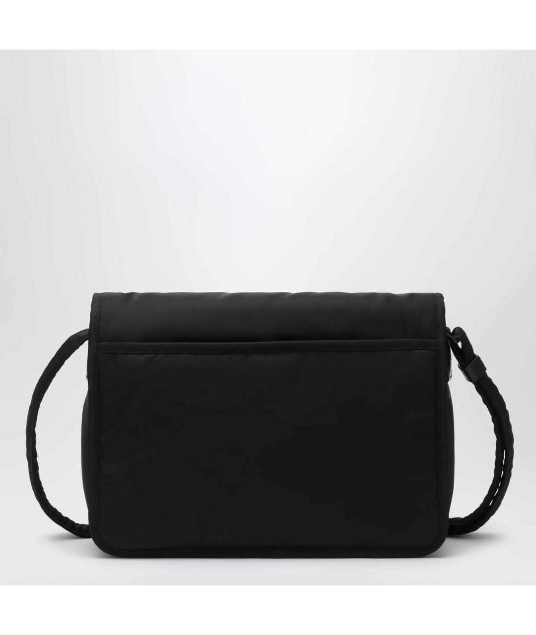 SAINT LAURENT Черная нейлоновая сумка на плечо, фото 2
