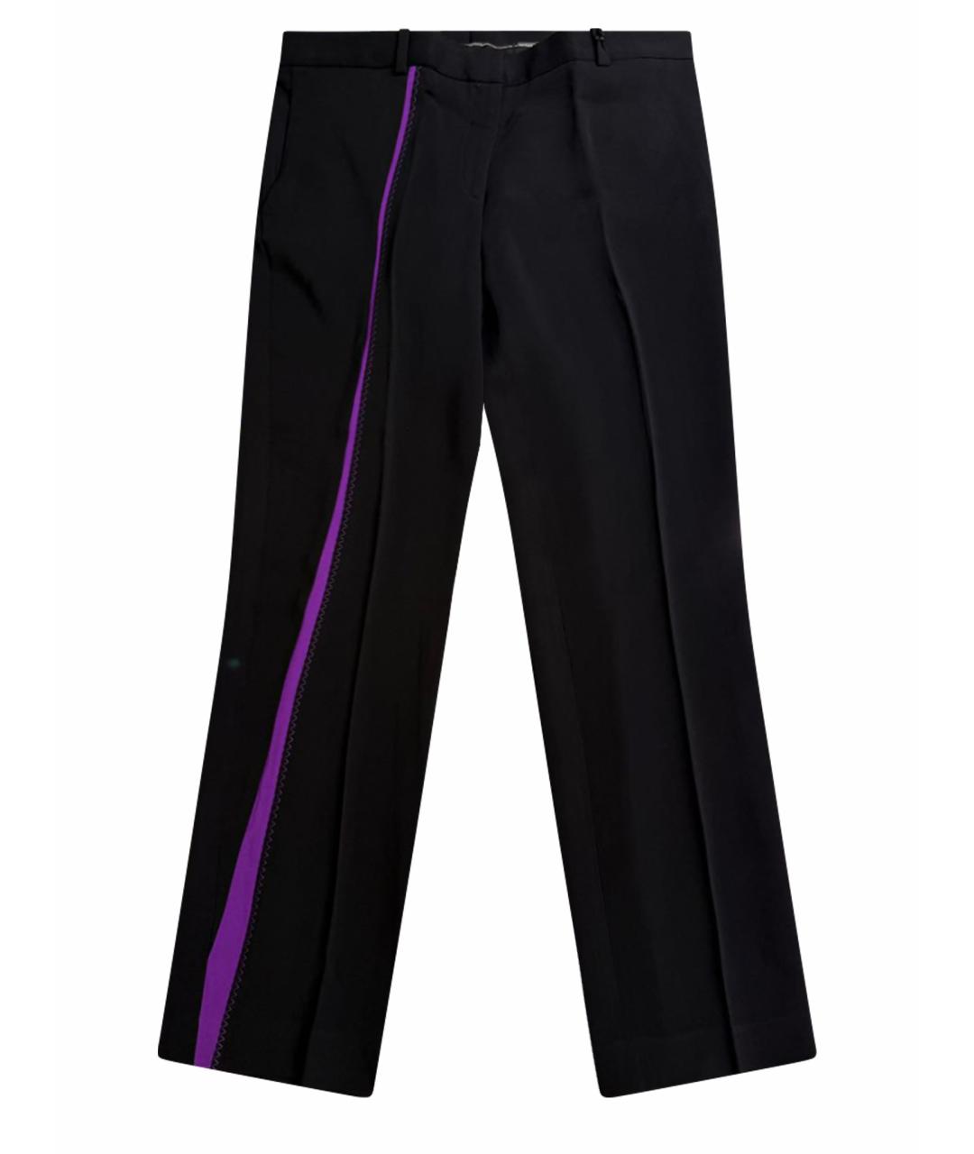 VERSACE Черные брюки узкие, фото 1