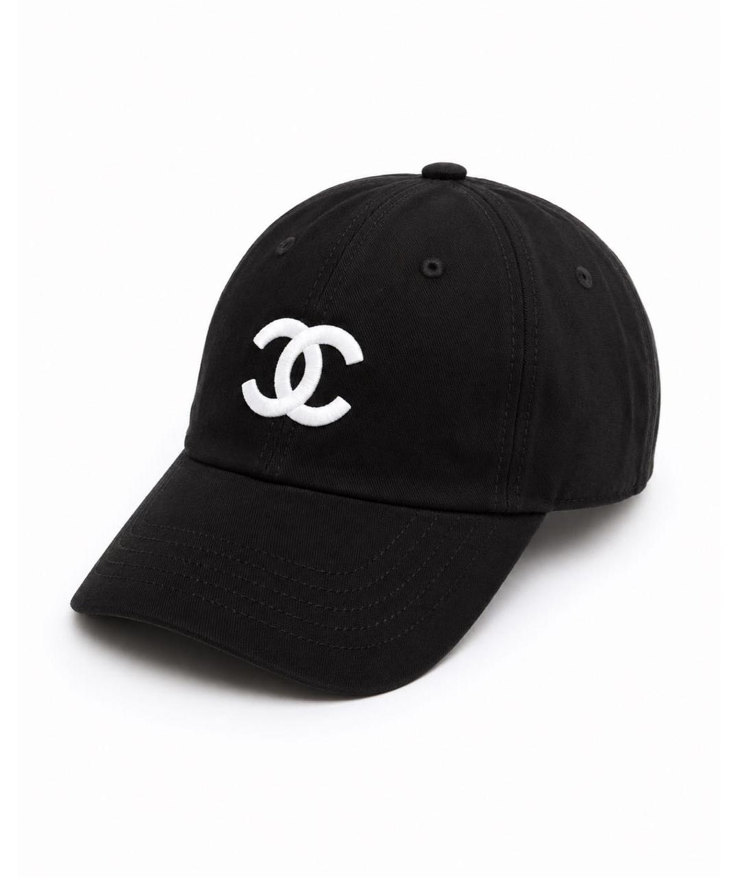 CHANEL Черная кепка, фото 5