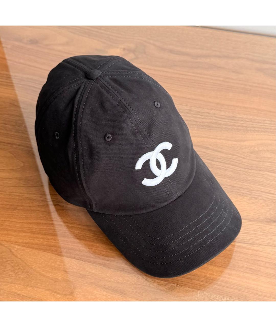 CHANEL Черная кепка, фото 3
