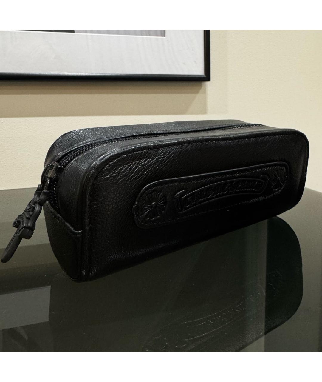 CHROME HEARTS Черные металлические солнцезащитные очки, фото 4